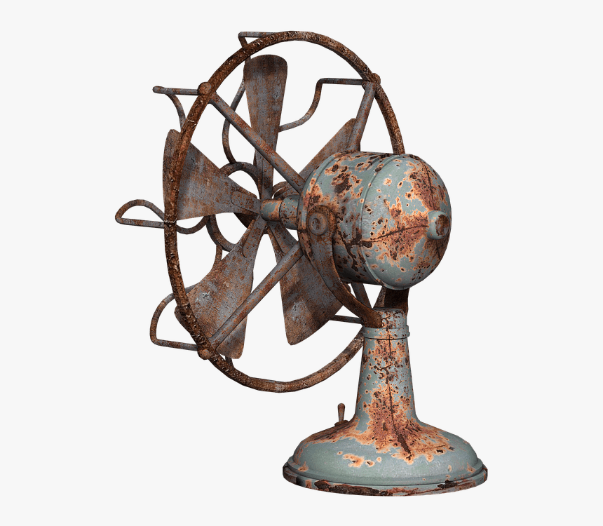 Fan Rusty Blue - Fan, HD Png Download