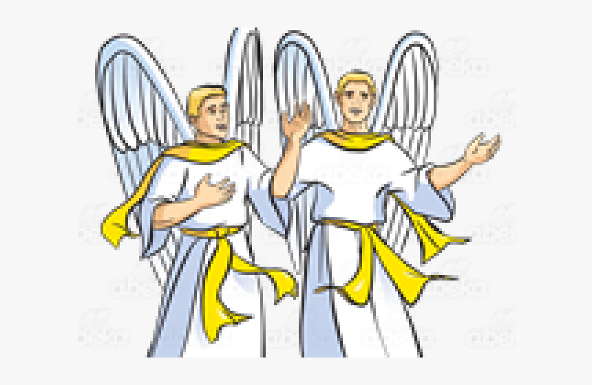 Angels Clipart Praising God - Illustration, HD Png Download