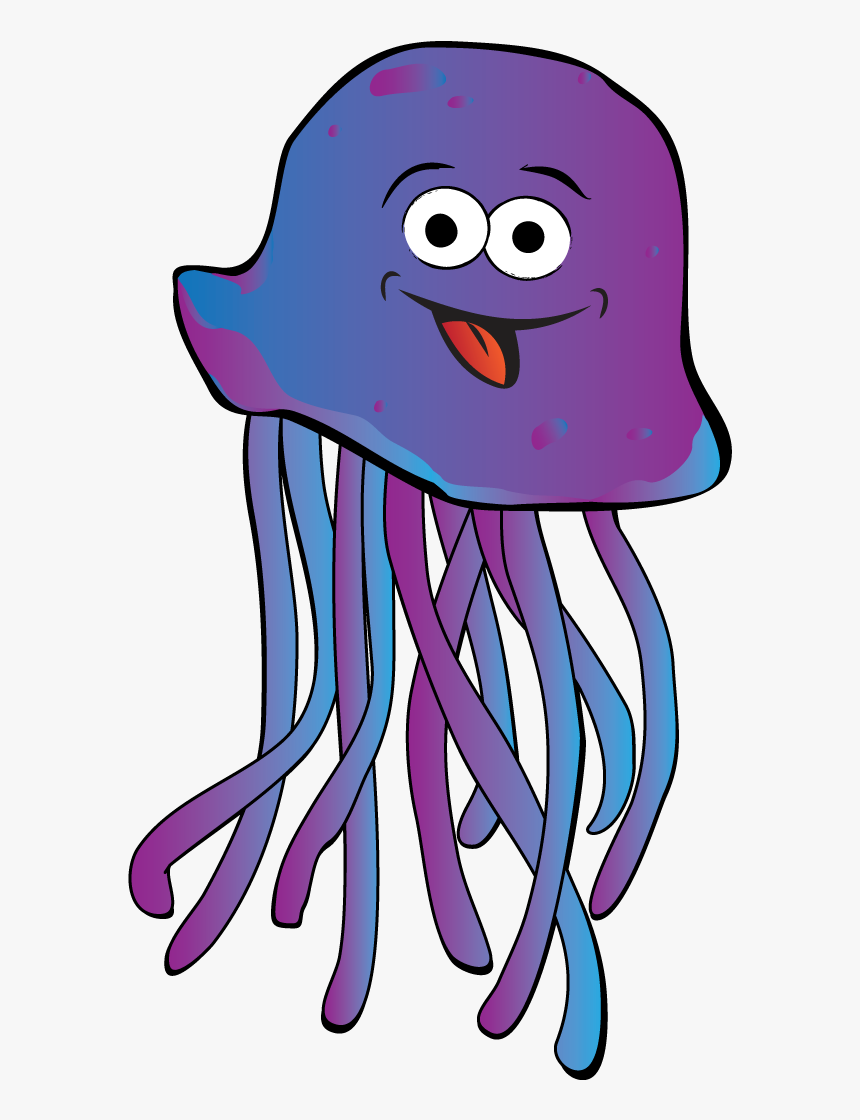 Transparent Background Jellyfish Clipart, HD Png Download