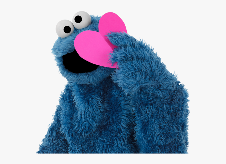 Valentines Day Cookie Monster, HD Png Download