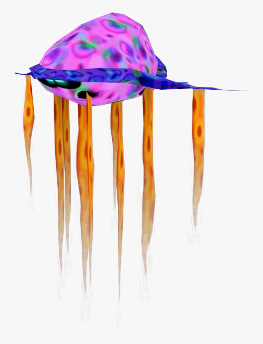 Jellyfish Crash Bandicoot The Wrath Of Cortex - Cephalopod, HD Png Download
