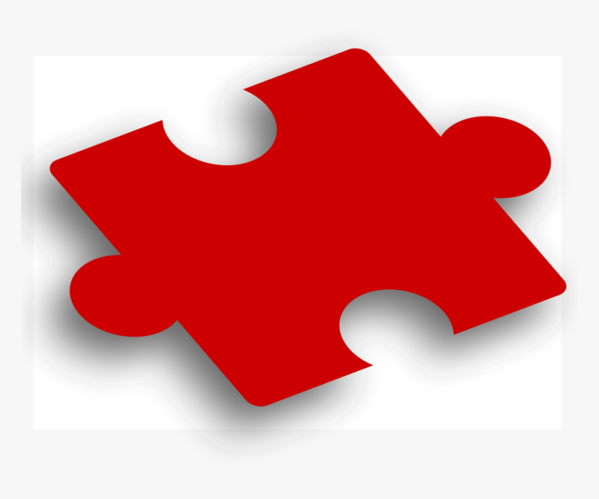 Red,jigsaw Puzzles,square Jigsaw Puzzle - Maple Leaf, HD Png Download
