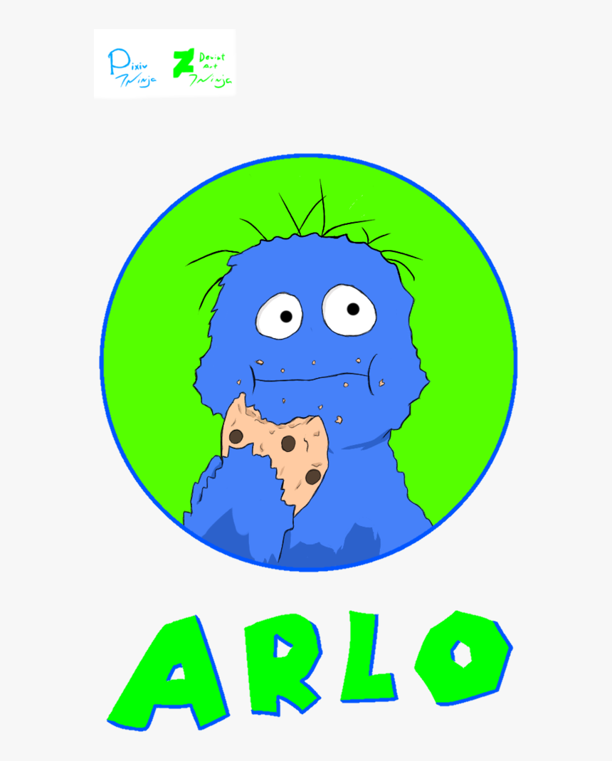 Arlo, Not Cookie Monster By Tninja - Jerry's Peanut Butter Cup, HD Png Download