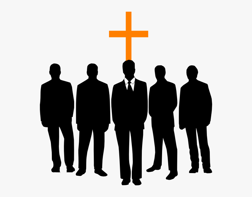 True Men Of God Svg Clip Arts - Black Men In Church, HD Png Download