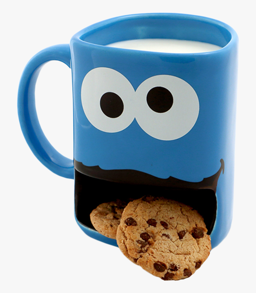 Cookie Monster Taza, HD Png Download