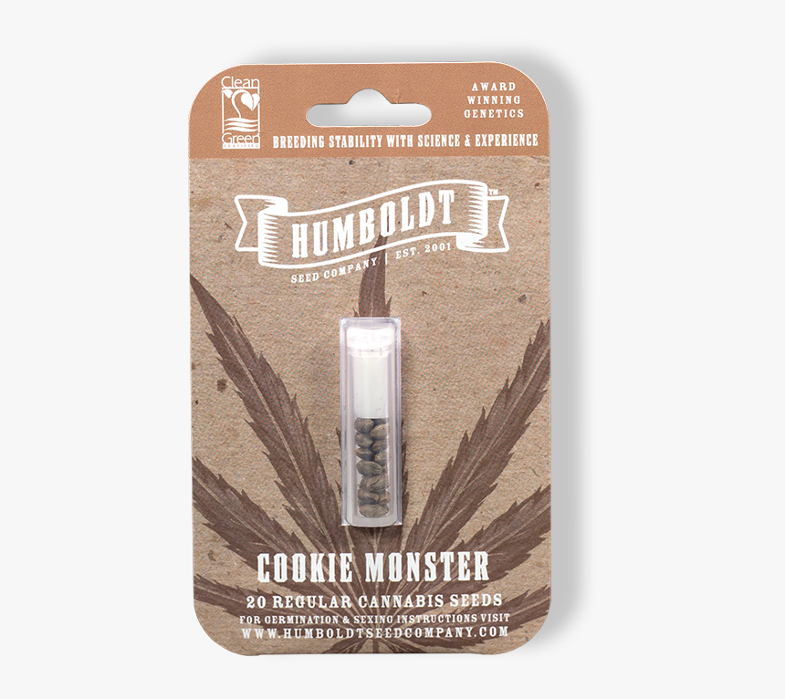 Cookie Monster 20 Regulars Cm 20 R - Humboldt Seed Company Girl Scout Cookies, HD Png Download