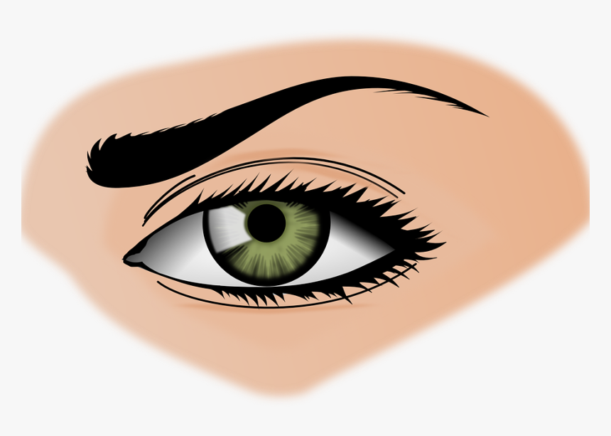 Ceja Dibujo A Color, HD Png Download