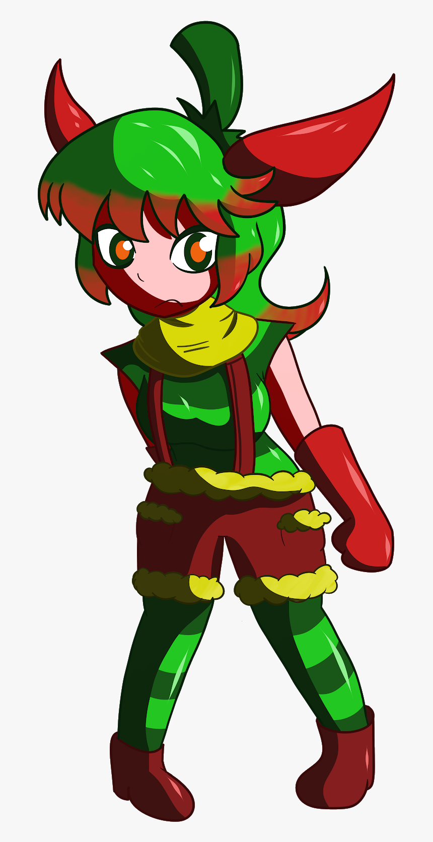 Hot Pepper Girl - Cartoon, HD Png Download