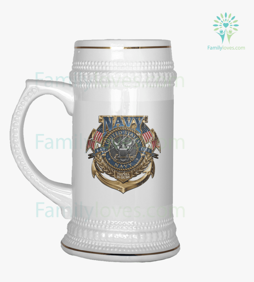 U S Navy - German Eagle Beer Stein, HD Png Download