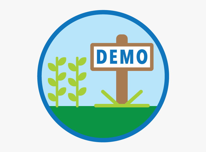 Demonstration Garden Mgv Project Map Icon - Sign, HD Png Download