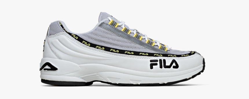 Fila Dstr97 White/gray Violet - Skate Shoe, HD Png Download