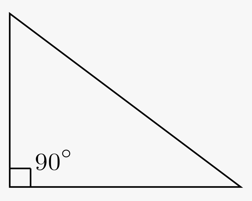 Triangles Lessons Tes Teach Filetrianglerightsvg Wikimedia - Right Triangle 90 Degrees, HD Png Download