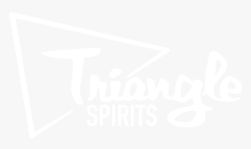 Triangle Spirits Logo - Johns Hopkins White Logo, HD Png Download