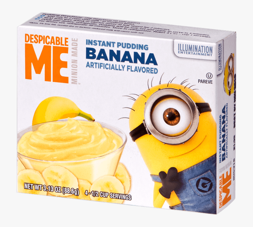 Despicable Me Banana Pudding - Box, HD Png Download