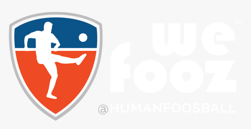 Wefooz Human Foosball - Human Foosball Logo, HD Png Download