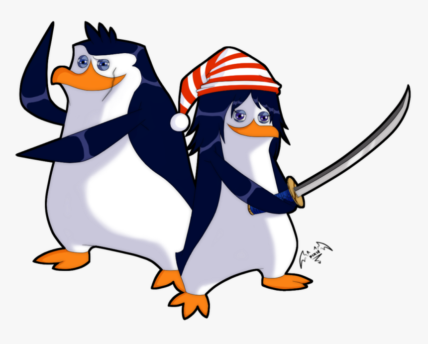 Rico And Rei Por Pixie Van Winkle - Rico Penguin Madagascar, HD Png Download