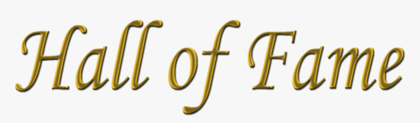 Hall Of Fame Png Images - Calligraphy, Transparent Png