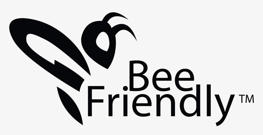 Bee Friendly Logo - Bee Black Logo Png, Transparent Png