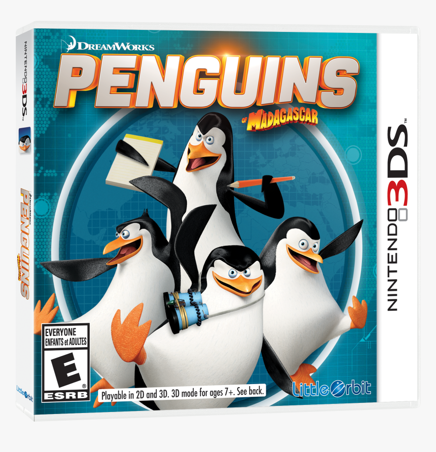 Penguins Of Madagascar Game, HD Png Download