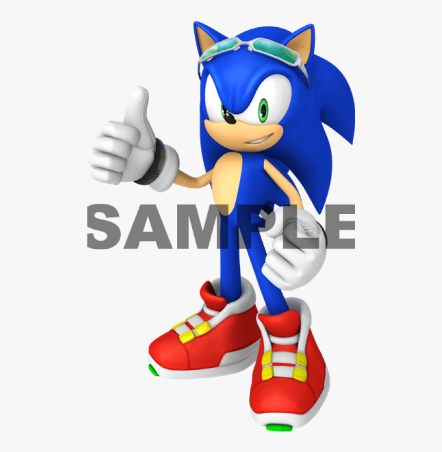 Sonic Rider T Shirt Iron On Transfer Decal - Sonic The Hedgehog Main Characters, HD Png Download