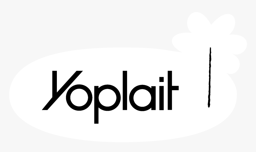 Yoplait Logo Black And White - Yoplait, HD Png Download