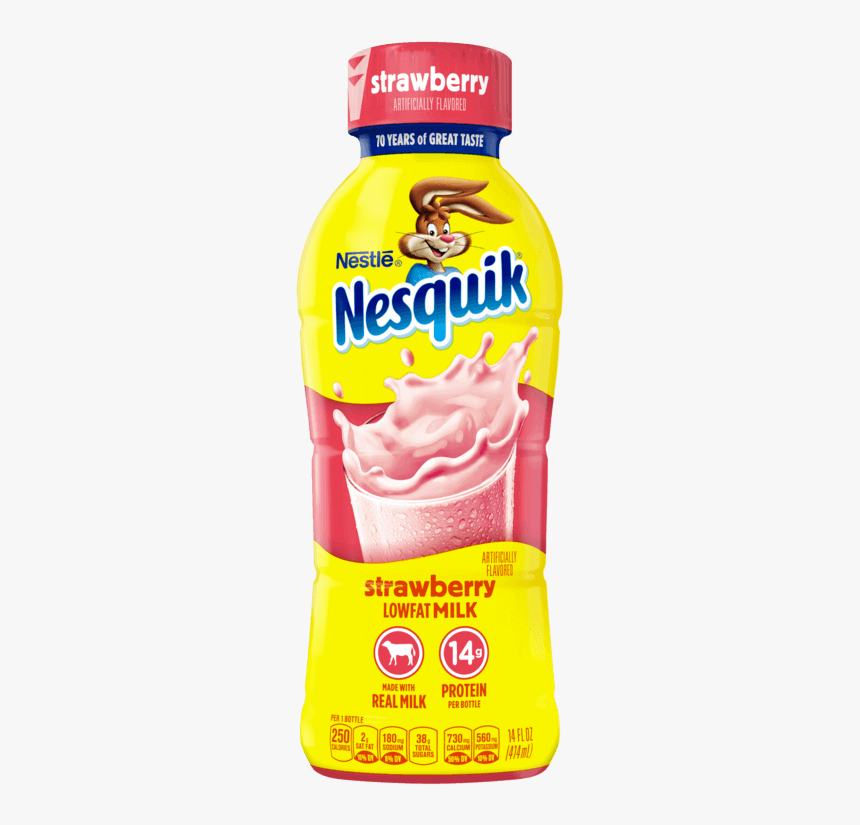 Image - Nesquik Milk, HD Png Download