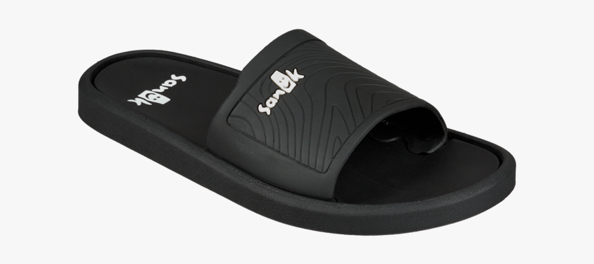 Black - Flip-flops, HD Png Download