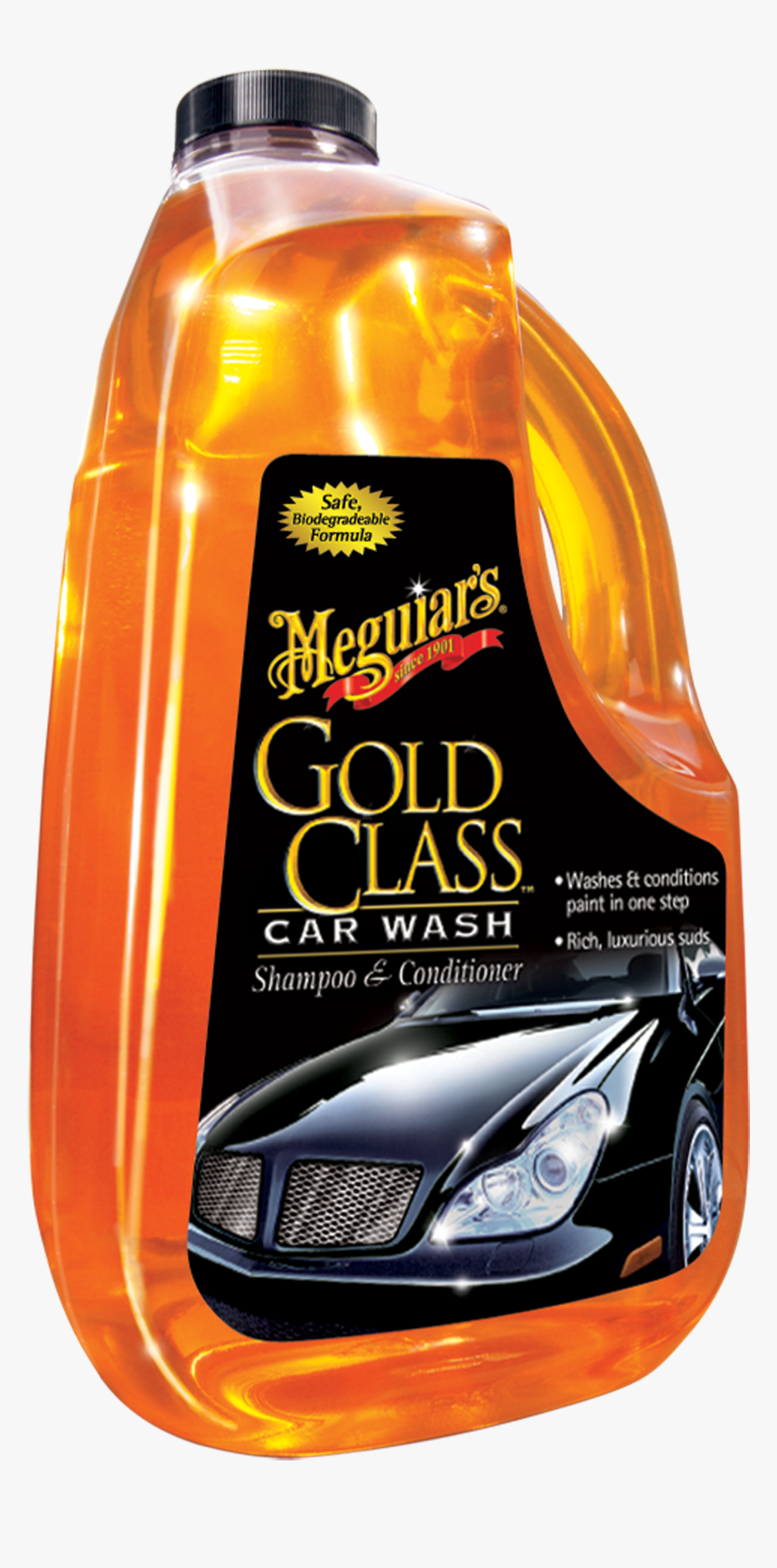 Gold Class™ Car Wash Shampoo & Conditioner - Meguiars Gold Class Car Wash, HD Png Download