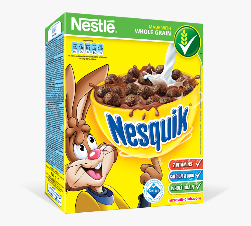 Nesquik Cereal 250gr - Nestle Chocolate Balls Cereal, HD Png Download