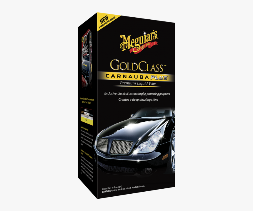 Meguiars Gold Class Carnauba Plus Premium Liquid Wax, HD Png Download