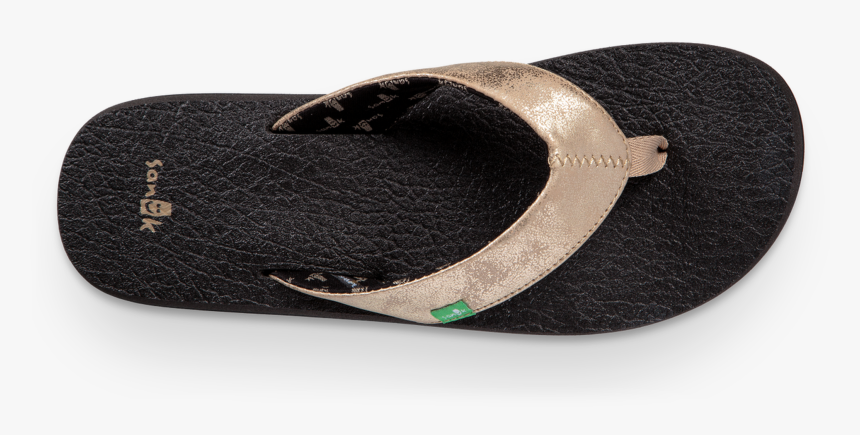 Women S Sanuk Flip Flop, Yoga Glam Champagne - Flip-flops, HD Png Download
