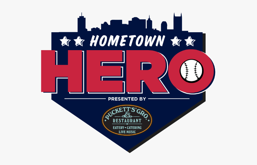 2018 Hometown Hero Logo Sounds Baseball Hero Hometown - Skyline, HD Png Download