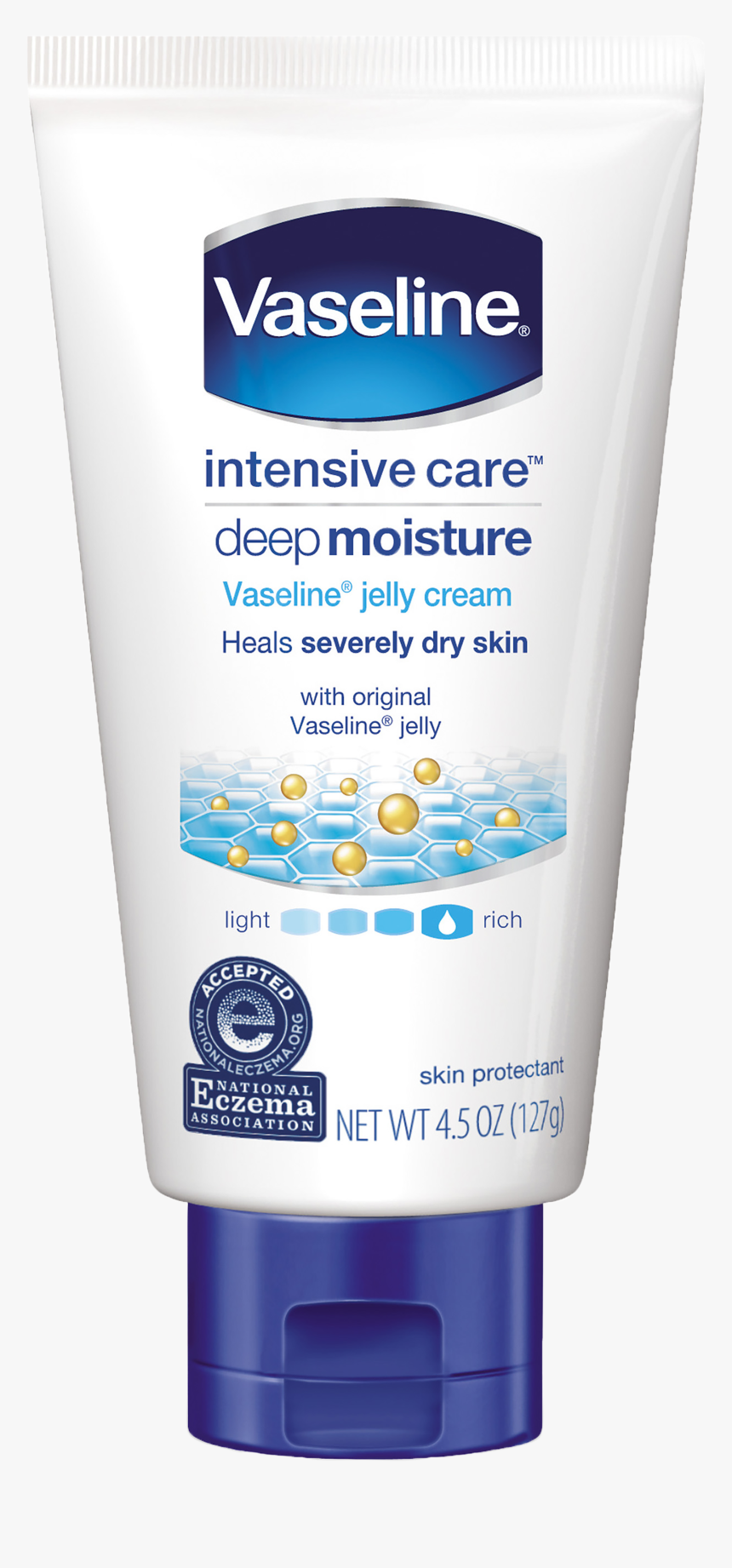 Vaseline® Petroleum Jelly Deep Moisture , Png Download - Vaseline Deep Moisture Jelly Cream, Transparent Png