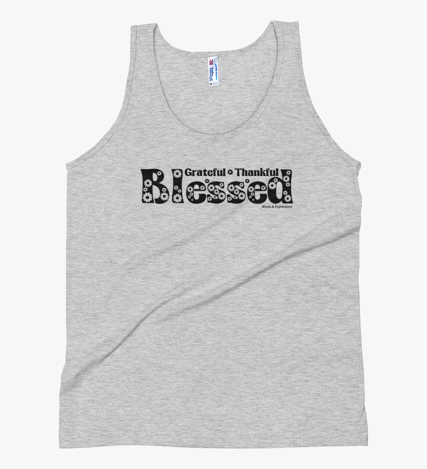 Grateful, Thankful, Blessed - Active Tank, HD Png Download
