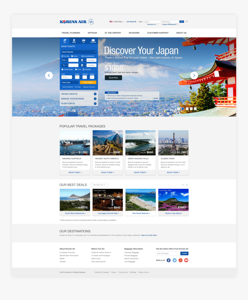 Koreanair-1, HD Png Download