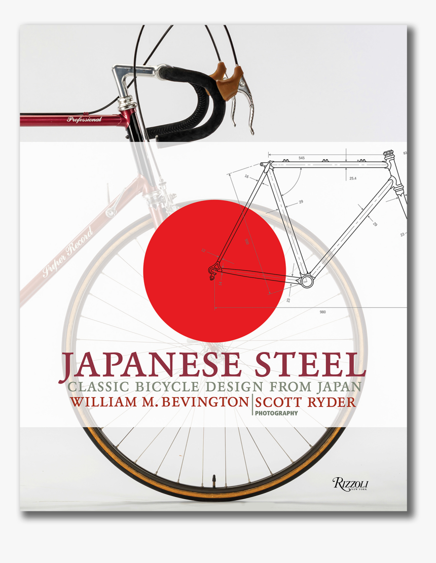 Front Cover Japanese Steel - Japanese Steel: Classic Bicycle Design From Japan, HD Png Download