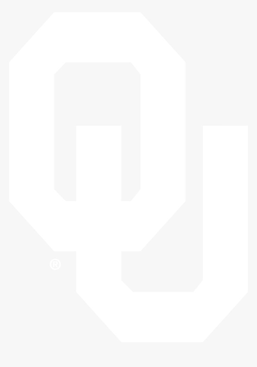 University Of Oklahoma - Oklahoma Sooners Logo White Png, Transparent Png