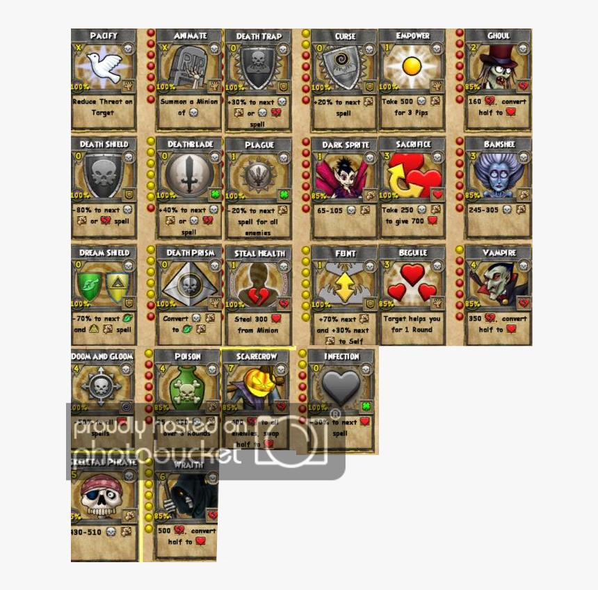 Transparent Spell Png - Wizard101 Death Spells, Png Download