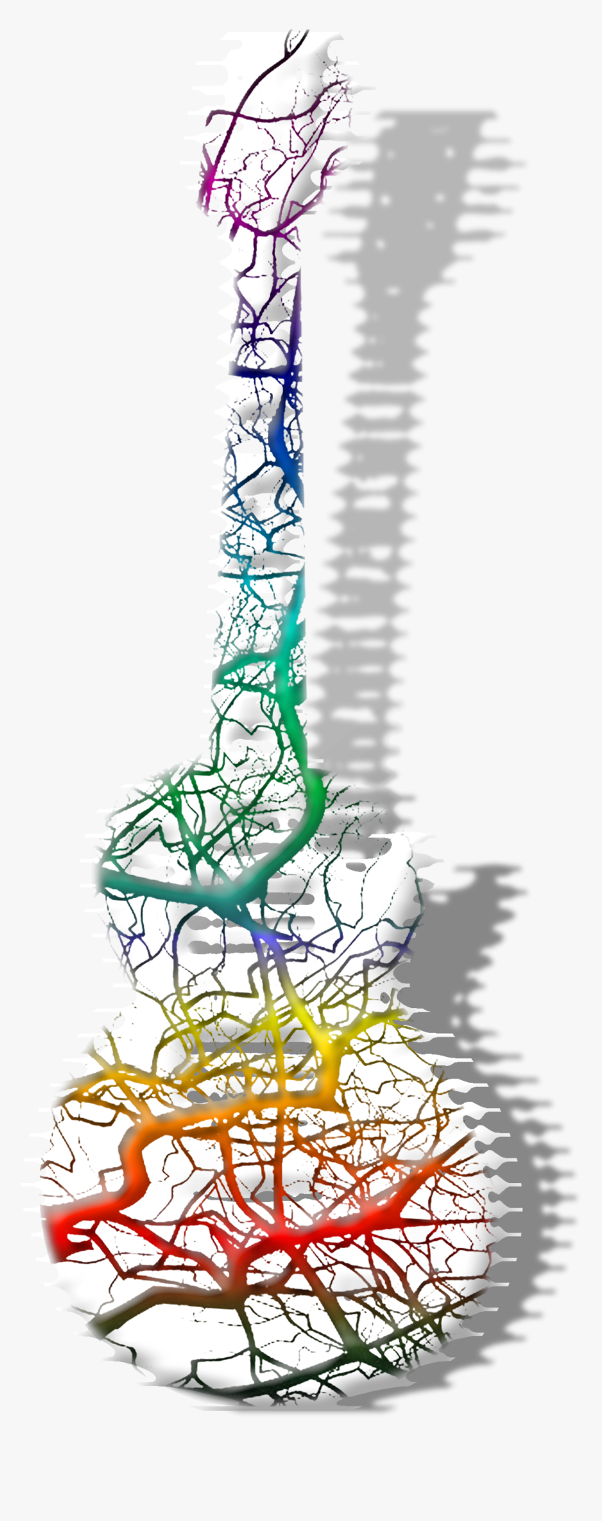 Guitar Drawing Illustration Free Clipart Hq Clipart - Illustration, HD Png Download