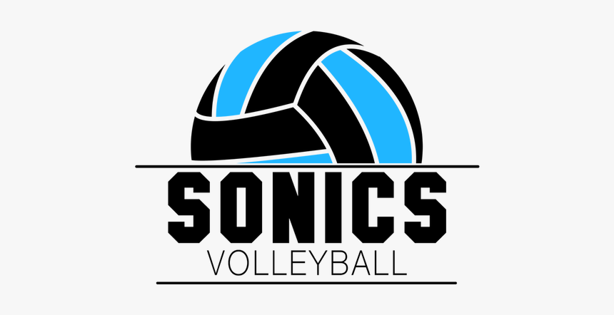 Sonics Logo - Sonics Volleyball Logo, HD Png Download
