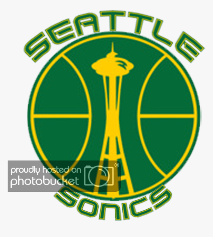 Seattle Sonics Logo Transparent - Seattle Supersonics, HD Png Download
