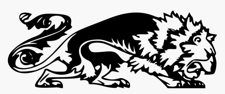 Transparent Lion Outline Png - Medieval Clip Art, Png Download