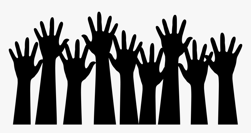 Hand Black And White, HD Png Download