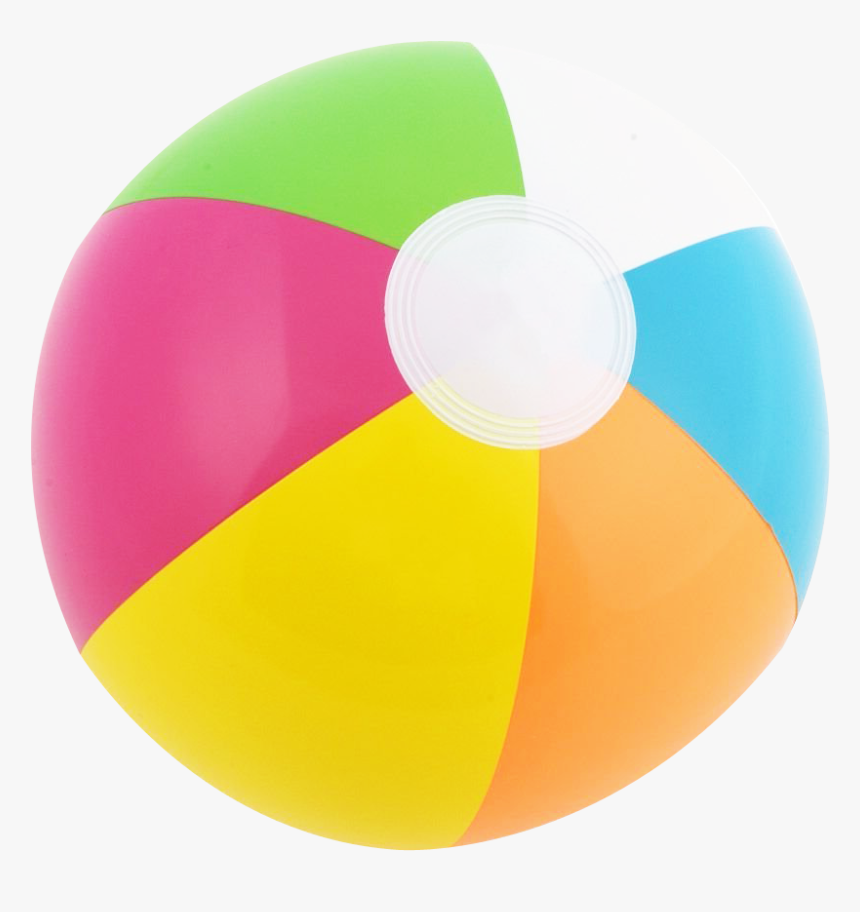 Beach Ball Png Transparent Image - Transparent Beach Ball Png, Png Download