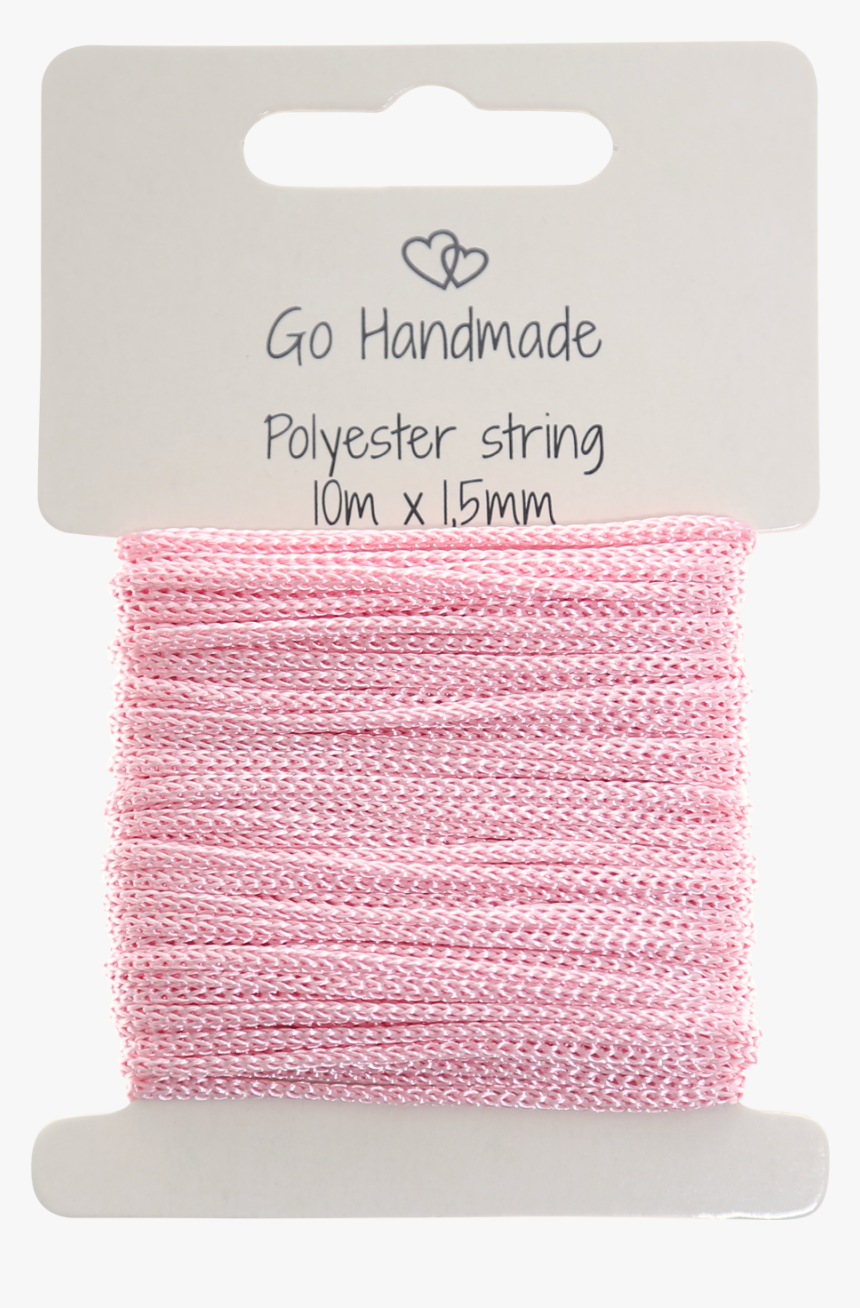 Pink Polyester String - Wool, HD Png Download