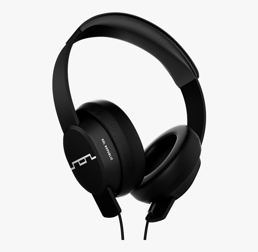 Master Tracks Around Ear Headphones Black 
 Title Master - Sol Republic Tracks, HD Png Download