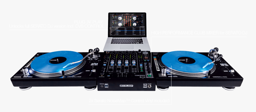 Mixer Con Serato Dvs, HD Png Download