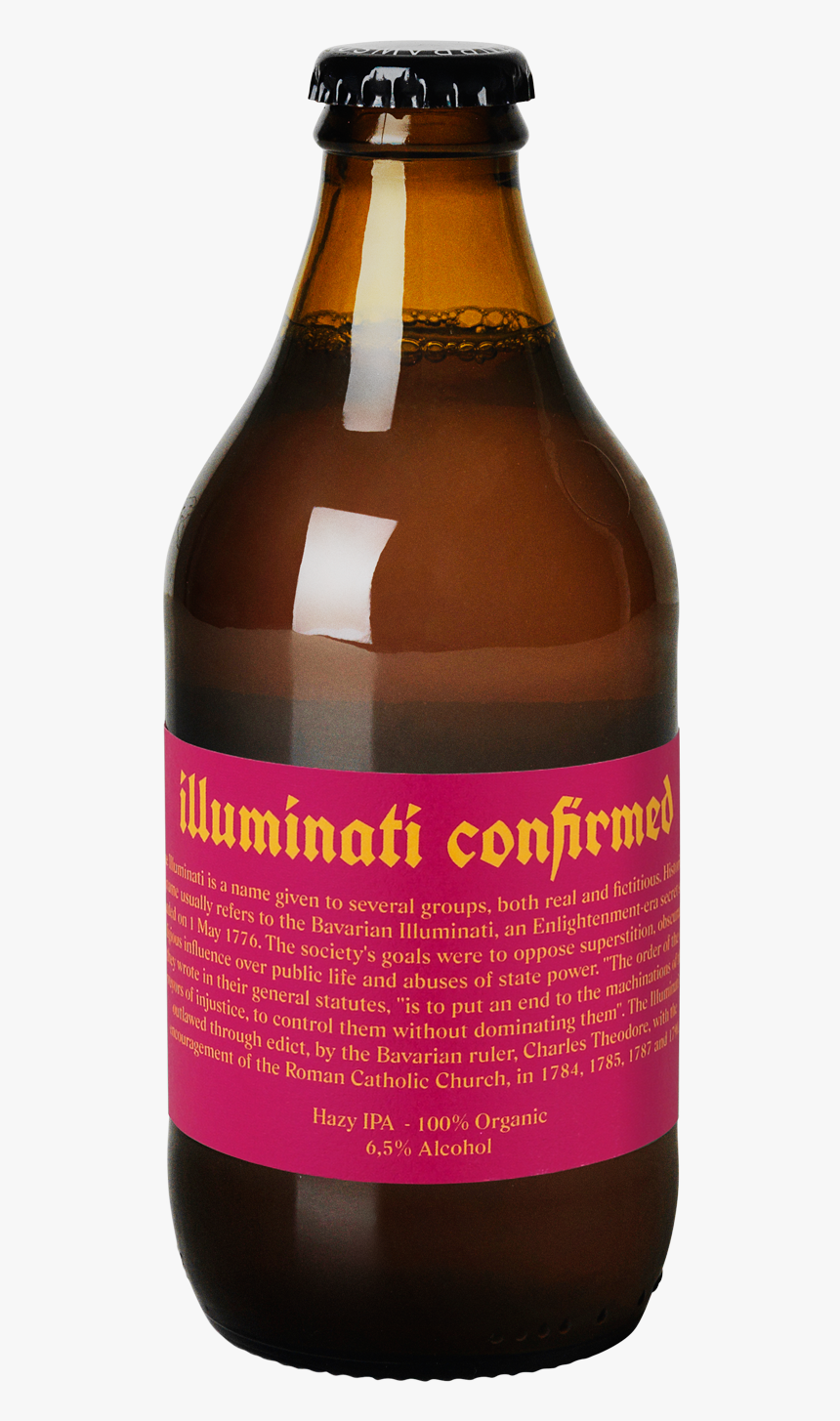 Transparent Illuminati Confirmed Png - Glass Bottle, Png Download