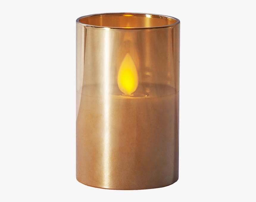 Led Pillar Candle M-twinkle - Flame, HD Png Download