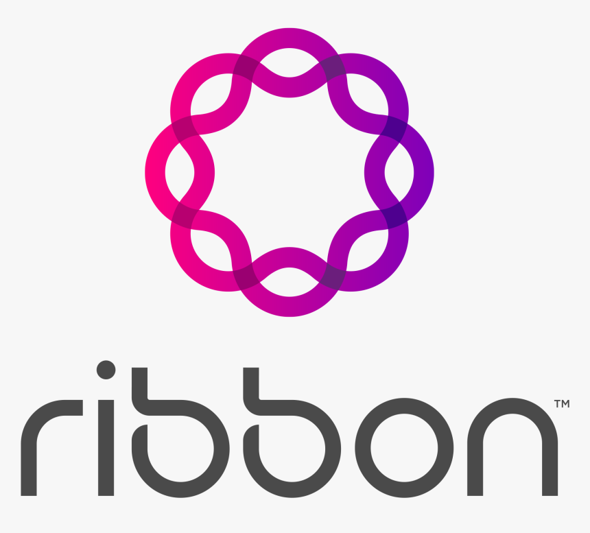 Ribbon Vertical All White Png - Ribbon Communications Png, Transparent Png